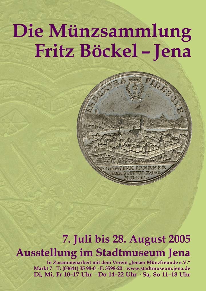 Die Münzsammlung Fritz Böckel, Jena