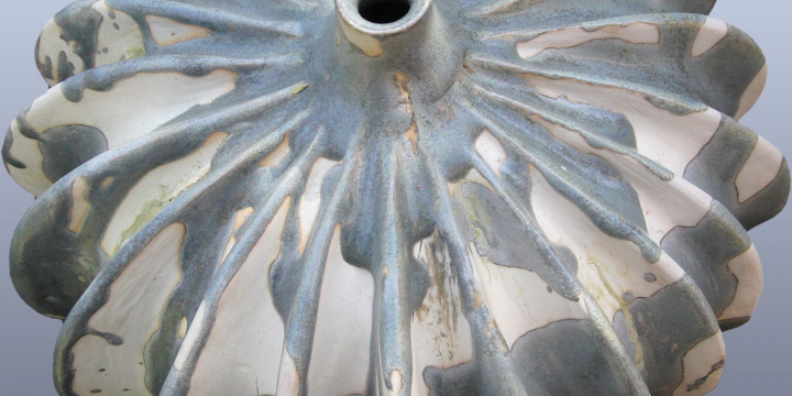 Uli Wittich-Großkurth: Porzellanvase, 1986