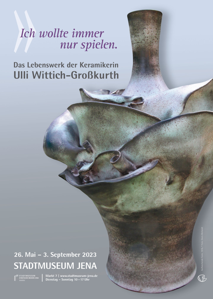 Ulli Wittich-Großkurth Ausstellungsplakat 2023