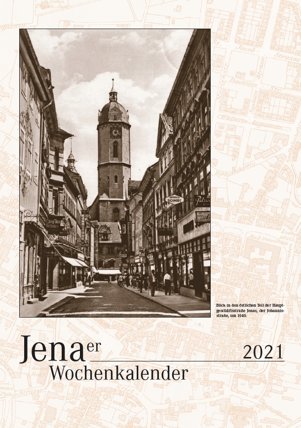 Titelblatt Jenaer Wochenkalender 2021