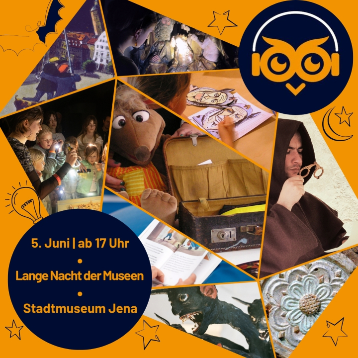 Fotocollage zur Langen Nacht der Museen 2026